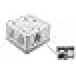 4.5 X 4.5 Inches Square IP65 Waterproof Outdoor & Indoor PVC Square Junction Box for CCTV Surveillance Security Cameras