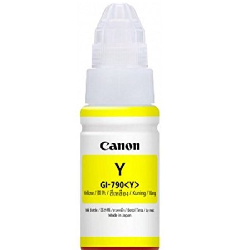 Canon PIXMA GI790 Yellow Ink Bottle for G1010, G2000, G2012, G3000, G3010, G3012, G4010