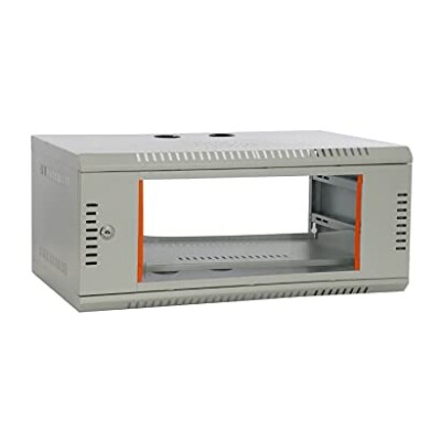 CCTV DVR Rack/NVR/Server/Network Rack with Transparent Glass Door Metal Cabinet Box (4U)