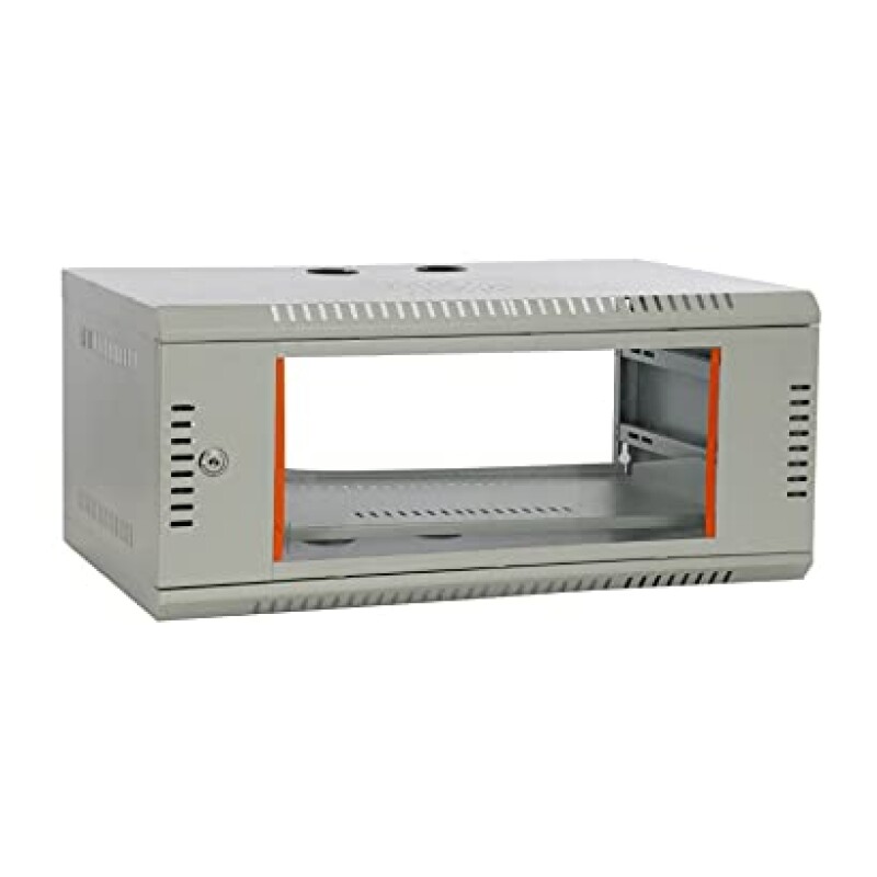 CCTV DVR Rack/NVR/Server/Network Rack with Transparent Glass Door Metal Cabinet Box (4U)