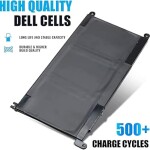 Internal Laptop Battery YRDD6 for de-ll Dell inspiron 15 3000 Series 3583 3593 3582 3584 3501 Inspiron 5491 5493 5584 55