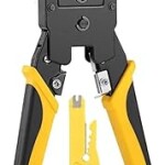 Network RJ45 RJ11 RJ12 Crimping Tool, Network Cable Cutting Stripping Crimper Crimping Too