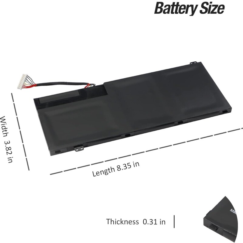 AC17A8M Laptop Battery Compatible for Acer Spin 3 SP314-52 TravelMate X3 X314-51-M X314-51-MG X3310-M X3410-M X3410-MG T