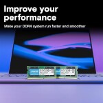 Crucial RAM 8GB DDR4 3200MHz CL22 (or 2933MHz or 2666MHz) Laptop Memory CT8G4SFRA32A
