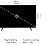 Samsung 108 cm (43 inches) Full HD Smart LED TV UA43T5450AKXXL (Black)