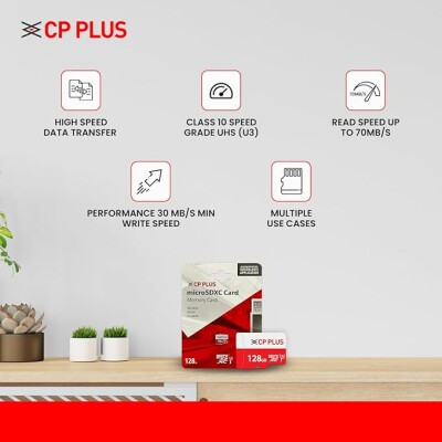 CP PLUS SD CARD 128GB
