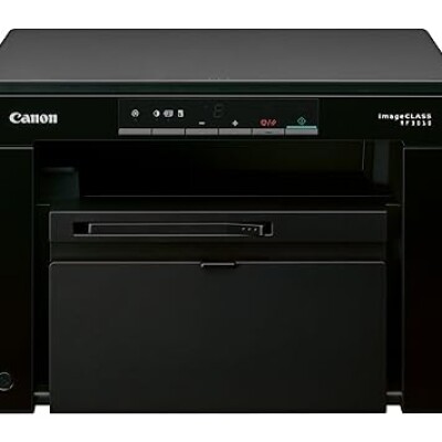 Canon MF3010 Digital Multifunction Laser Printer, Black, Standard