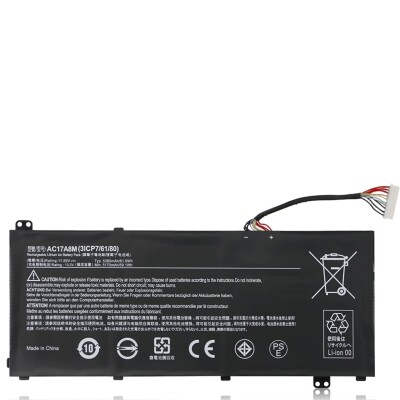 AC17A8M Laptop Battery Compatible for Acer Spin 3 SP314-52 TravelMate X3 X314-51-M X314-51-MG X3310-M X3410-M X3410-MG T