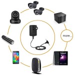 12V 2AMP DC Power Adapter, Powers Supply, SMPS for LCD Monitor, TV, LED Strip, CCTV, 12 Volt Power Adapter,AC Input 100-