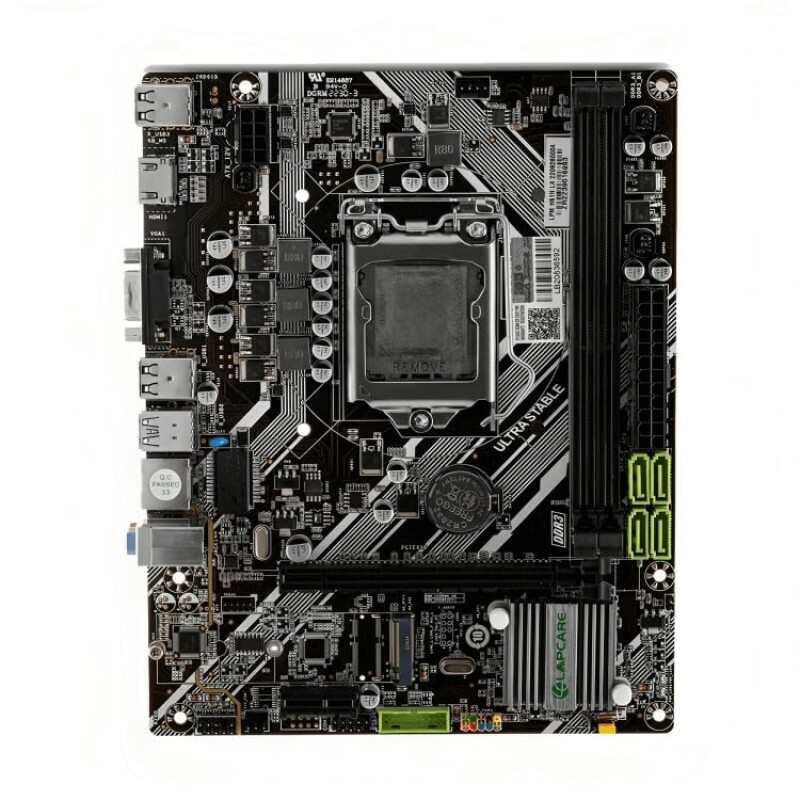 Lapcare Compatible Mother Board DDR3 for H61 with Micro ATX NVME Slot