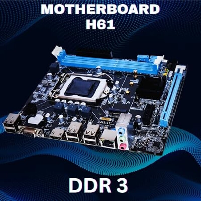 Consistent DDR3 Motherboard CMB H61 with NVME Slot