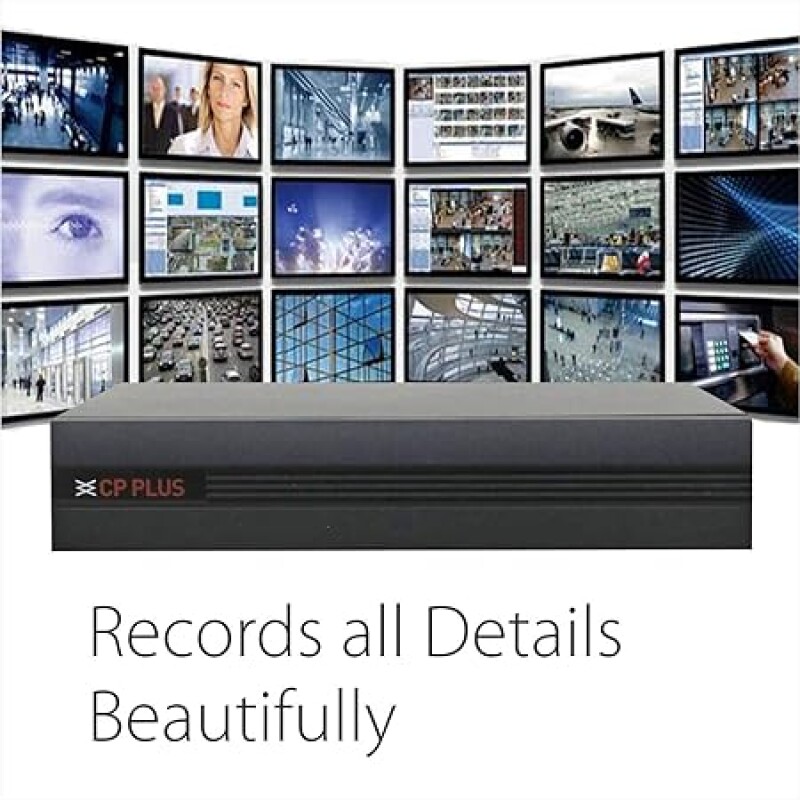 CP PLUS 1080 4 Channel HD DVR( CP -UVR-0401E1-CS)