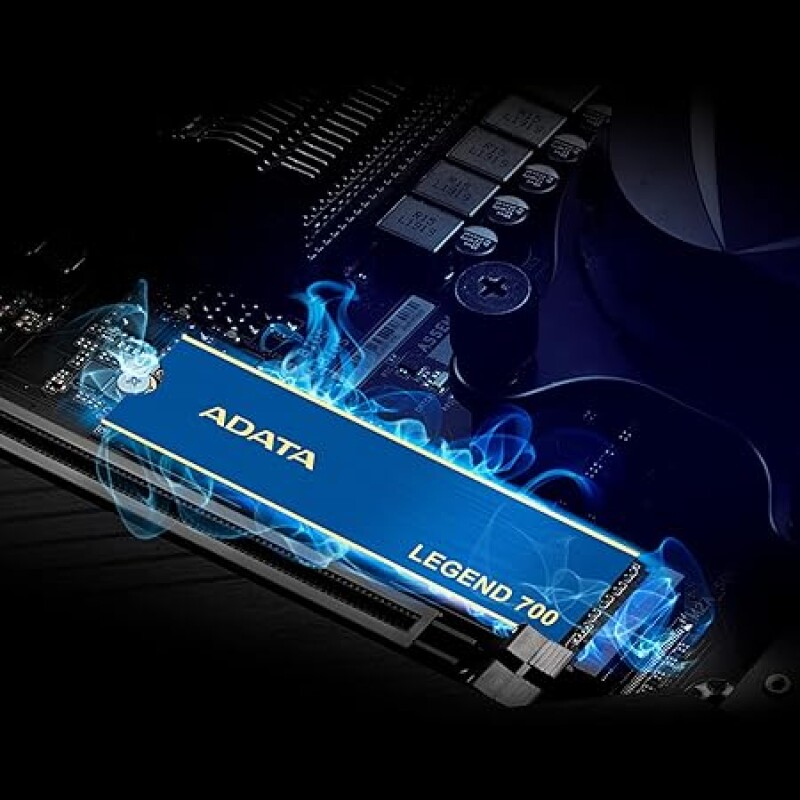 ADATA Legend 700 256GB PCIe Gen3 x4 NVMe 1.3 M.2 2280 Solid State Drive/SSD, Speed Up to 2000 MB/s Read and 1600 MB/s Wr
