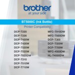 BT 5000 BROTHER INK BOTTLE CYAN