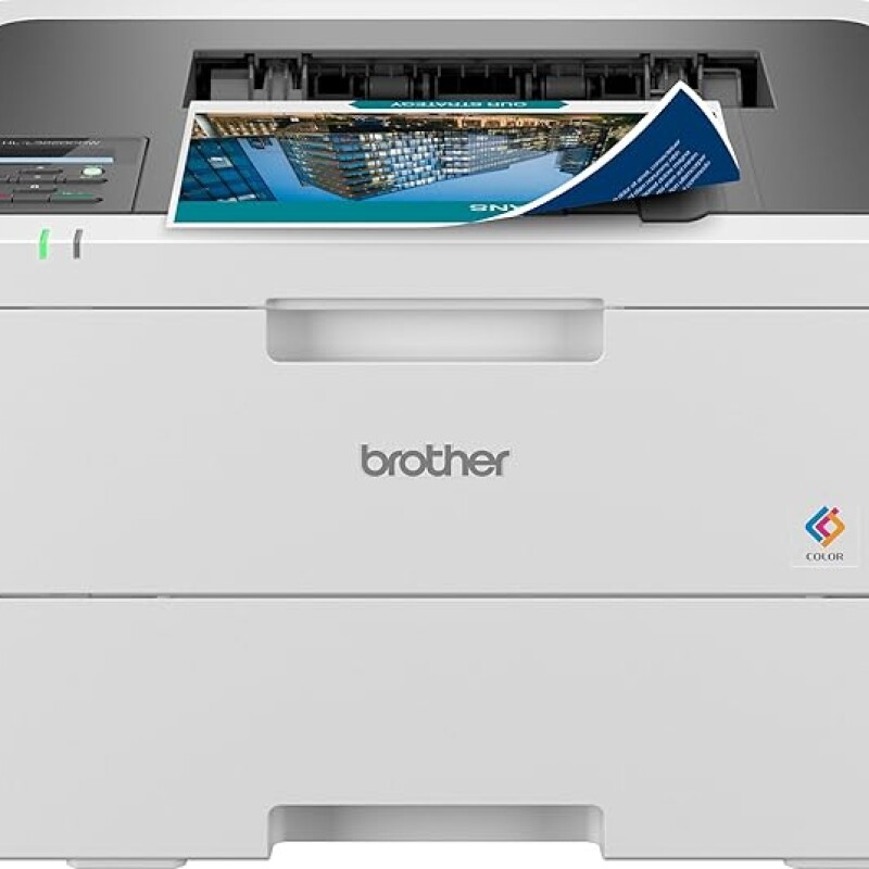 Brother HL-L3220CDW (New Launch) Automatic Duplex Color Laser LED Printer, 1 Line LCD Display, 256 MB Memory, 250 Sheets