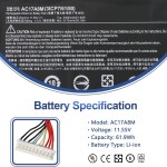 AC17A8M Laptop Battery Compatible for Acer Spin 3 SP314-52 TravelMate X3 X314-51-M X314-51-MG X3310-M X3410-M X3410-MG T