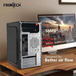 FRONTECH Mystic Silver Series Cabinet/Computer Case