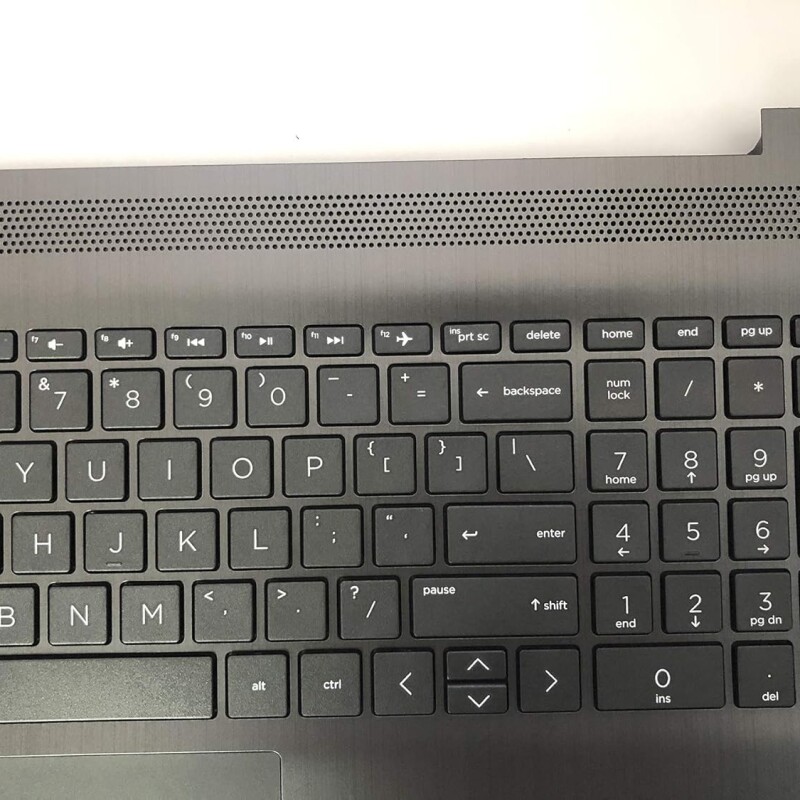 HP 15T-DW 15-DW 15s-du 15-DW0037WM 15-DW0038WM Laptop Upper Case Palmrest Keyboard Touchpad Assembly Part L52021-001 AP2