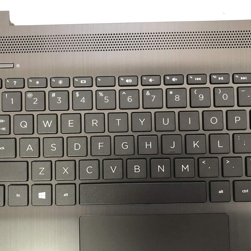 HP 15T-DW 15-DW 15s-du 15-DW0037WM 15-DW0038WM Laptop Upper Case Palmrest Keyboard Touchpad Assembly Part L52021-001 AP2