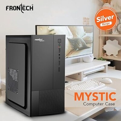 FRONTECH Mystic Silver Series Cabinet/Computer Case