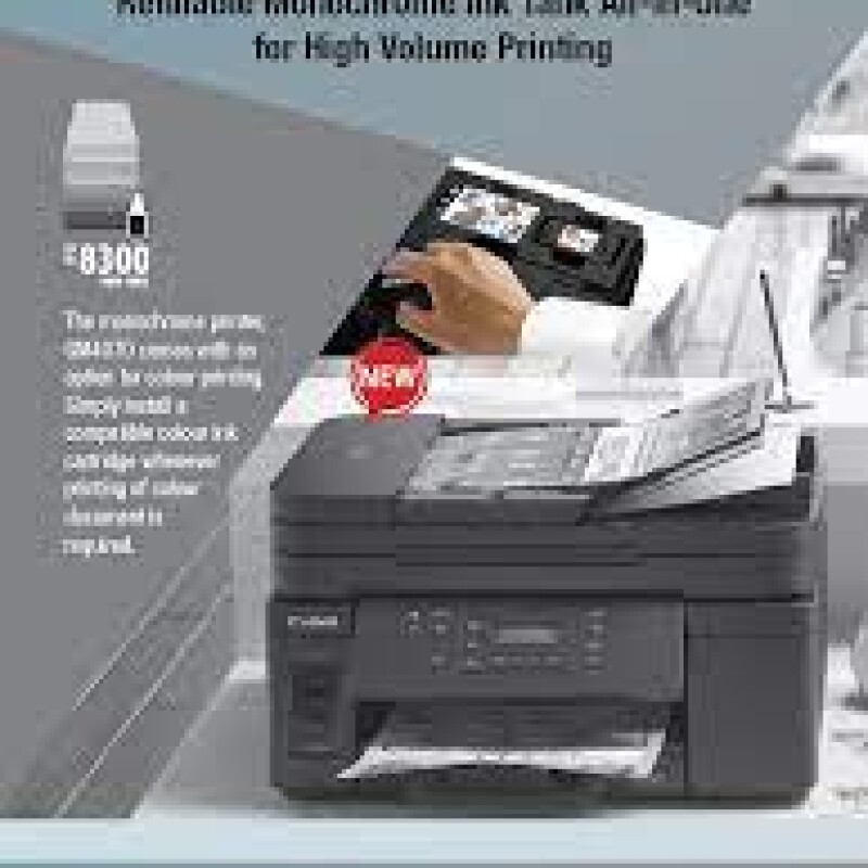 Canon PIXMA MegaTank GM4070 Multi-function WiFi Monochrome Ink Tank Printer (Borderless Printing)