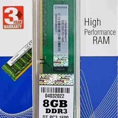 CONSISTENT RAM 8GB DDR3