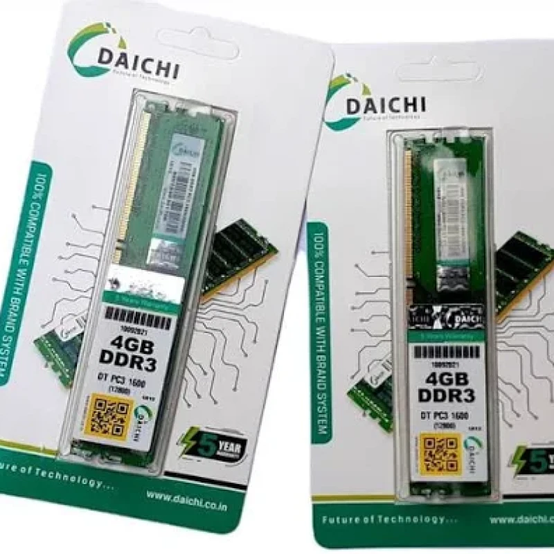 DAICHI 4GB DDR3 Desktop RAM
